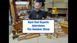 Byrd Tool Experts Interview with The Snekker Show - SHELIX helical cutter head exclusive