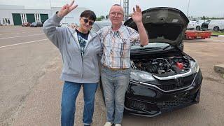 Honda Fit 2018 купили под заказ с аукциона Японии через Правый руль БиБи / Получение авто в Москве