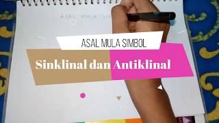 ASAL USUL SIMBOL SINKLINAL DAN ANTIKLINAL DALAM PETA GEOLOGI