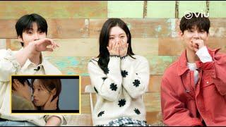  The Trio Reacts to the Highlight Scenes! | Viu Original, Family By Choice