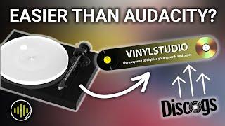 Converting Vinyl to Digital Files with Vinyl Studio (Track Names from Discogs!)