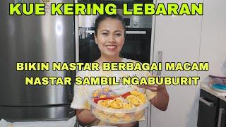 BIKIN BERBAGAI MACAM NASTAR !! KUE KERING LEBARAN