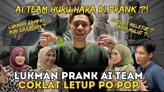 AI TEAM HURU HARA DI PRANK,PRANK LETUPKAN MULUT AI TEAM