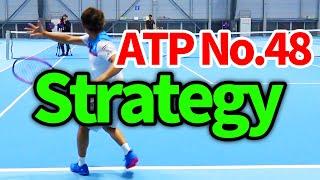 [Tennis] Current Japan No.2 Player Teaches Winning Stroke Strategies - Pro Tennis Lessons