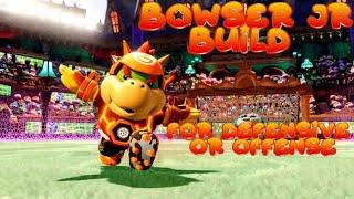 Great Bowser Jr Build to Win Games! | Mario Strikers Battle League