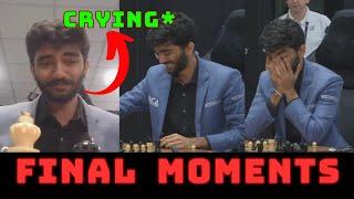 Gukesh Winning Moment | Gukesh Becomes the Youngest World Chess Champion | #gukesh #dinggukesh