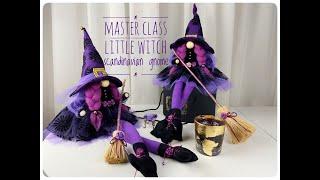 Scandinavian gnome Little Witch DIY HandMade