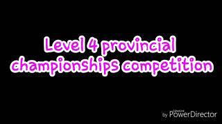 Level 4 provincial championships | Rayven The Gymnast