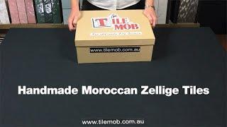 Unboxing - "Hand Made Moroccan Zellige Tiles"