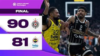 Belgrade ERUPTS for Partizan's WIN | Partizan – Fenerbahce | BASKETBALL HIGHLIGHTS R18 2024-25