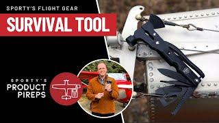 Sporty's Flight Gear Survival Tool - the ultimate bush pilot multi-tool