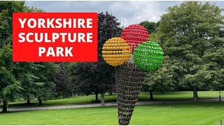 Yorkshire Sculpture Park - A walk around the sculptures (4K)