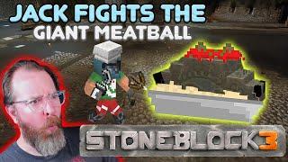 GIANT SILVERFISH! Jack plays Minecraft: Stoneblock 3!