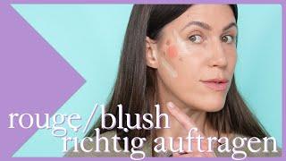 Von Anfänger bis Profi - Rouge / Blush richtig auftragen 