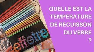 [Verre] Quelle est la température de recuisson du verre Effetre ? Par Anne Londez Glass School