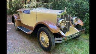 1927 Franklin Boattail Roadster Drive