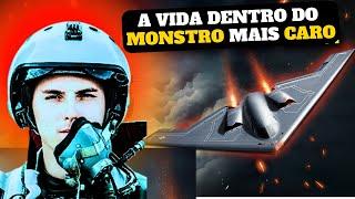 A incrível VIDA dos PILOTOS de um bombardeiro INVISÍVEL B 2 Spirit