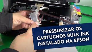 Acabou a tinta do Bulk Ink Epson? Veja como fazer a pressurização!