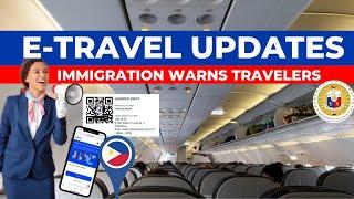 E-TRAVEL UPDATES: YOU MUST DO THIS FIRST BEFORE YOU CAN REGISTER | PHILIPPINE TRAVEL UPDATE 2024