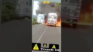 Fire on Tata truck || #viral #shorts #tata #truck