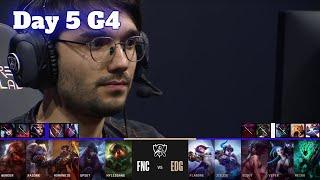 FNC vs EDG | Day 5 LoL Worlds 2022 Main Group Stage | Fnatic vs Edward Gaming - Groups full game