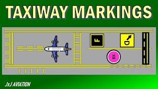 Understanding the different Taxiway Markings in an Airport