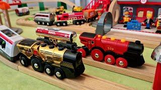 BRIO Trains | Brio Mighty Red Locomotive Train | Build & Play With Wodden Train Tracks For Toddlers