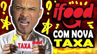 IFOOD COM NOVA TAXA PRA ENTREGADOR MOTO, BIKE E CARRO