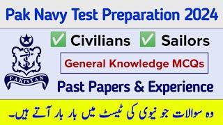 Pakistan navy Academic Test Preparation 2024 | Pak navy Civilians and Sailors test Preparation