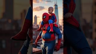 ️ Evolution Of Fat Spider || Evengers #shorts #trending #ai #marvel #spiderman