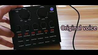 V8 SOUNDCARD Sample effects