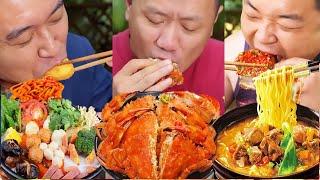 Two Big Crabs Per Person | Tiktok Video | Eating Spicy Food And Funny Pranks | Funny Mukbang