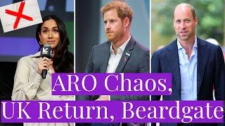 Meghan Markle's ARO Development Hell, Prince Harry's UK Return, Prince William's Beard