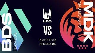 TEAM BDS VS MAD LIONS KOI - PLAYOFFS 1 - MAPA 1 - LEC - VERANO 2024 - LEAGUE OF LEGENDS