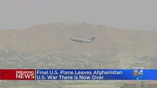Final US Plane Leaves Afghanistan
