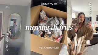 MOVING BACK HOME?! | MOVING VLOG, MOVING BACK IN WITH MY PARENTS AFTER RENTING | APRIL 2024