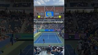 us open fan week - kids play #cocogauff #benshelton #usopen #usopen2024 #테니스 #뉴욕일상 #tennis