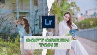 Lightroom tutorial | soft green tone | Photo editing | The Nik Edits | editing