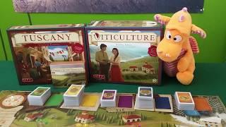 Viticulture: Tuscany - Solo Playthrough