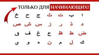 (ДЛЯ НОВИЧКОВ!) Арабский Алфавит За 5 Уроков Выучить БУКВЫ!