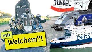 mit "Fähre" oder "Euro-Tunnel" nach England? meine erFahrung über beiden Wege..