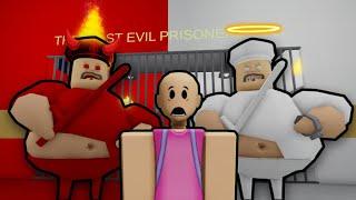 Roblox DEMON VS ANGEL Barry's Prison RUN! 