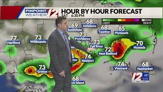 WPRI 12 Weather Forecast 6/22/24: Showers/Storms, Some Strong Later Today