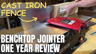 Cutech Benchtop Jointer w/ Cast Iron Fence - 1 Year Review