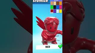 CLEANEST STUMBLE GUYS SKINS TRANSITION CHANGE COLOR SKIN SPECIAL 3D VERSION #stumbleguys