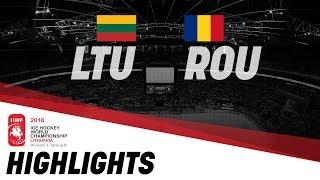 Lithuania - Romania | Highlights | 2018 IIHF World Championships Division I Group B