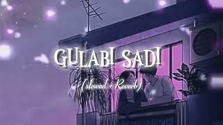 gulabi Sadi || lofi song ( slowed + Reverb)