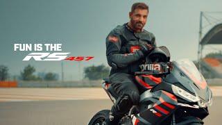 Fun Is The Aprilia RS 457 ft. John Abraham  | Aprilia India