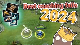 Best of coaching League players into Dota 2 - 2024 (Twitch Clips Compilation)