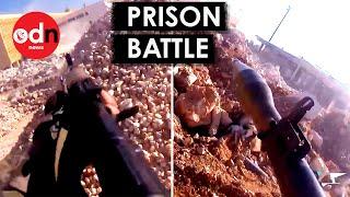 Intense Combat Footage Shows Syrian Rebels Storming Aleppo Prison